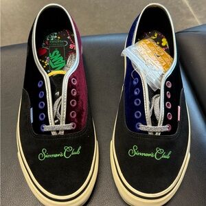 FEATURE X VANS "SINNER'S CLUB" PART II OG AUTHENTIC LX  Sz 10.5 VANS, brand new